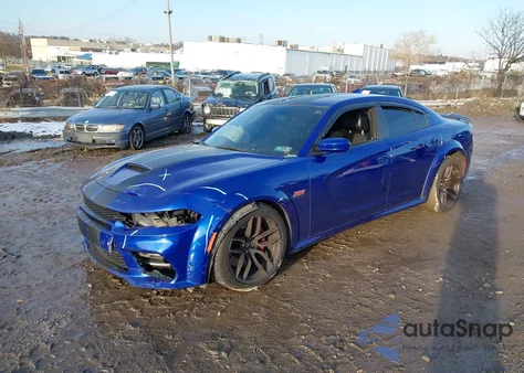 2020 Dodge Charger Scat Pack Widebody Rwd from USA, damaged, VIN 2C3CDXGJ6LH184616